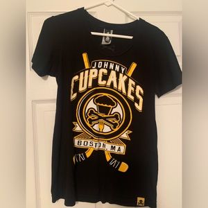 Johnny cupcakes bruins shirt